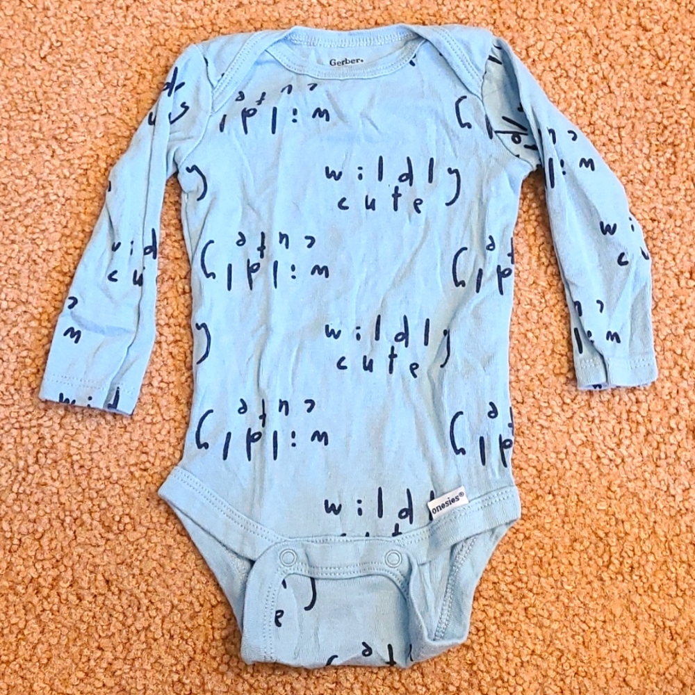 "Wildly Cute" Baby Onesie